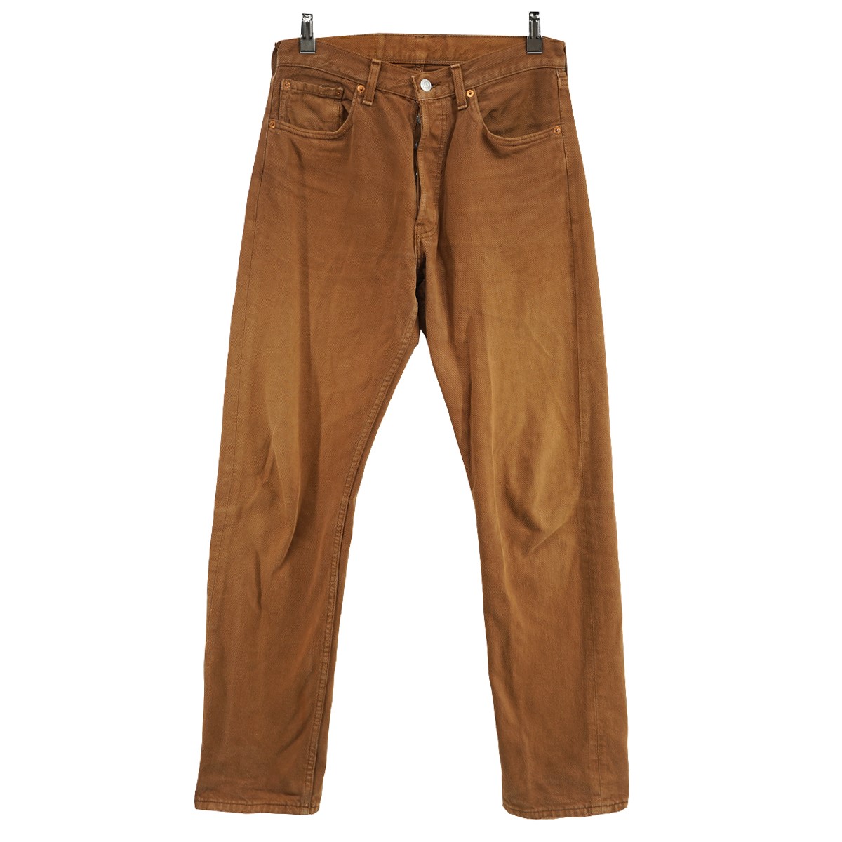 【中古】LEVI’S 90s ユーロ Vintage ヴィンテージ 501 カラー デニムパンツ ブラウン サイズ:W31×L32 【040525】(リーバイス)