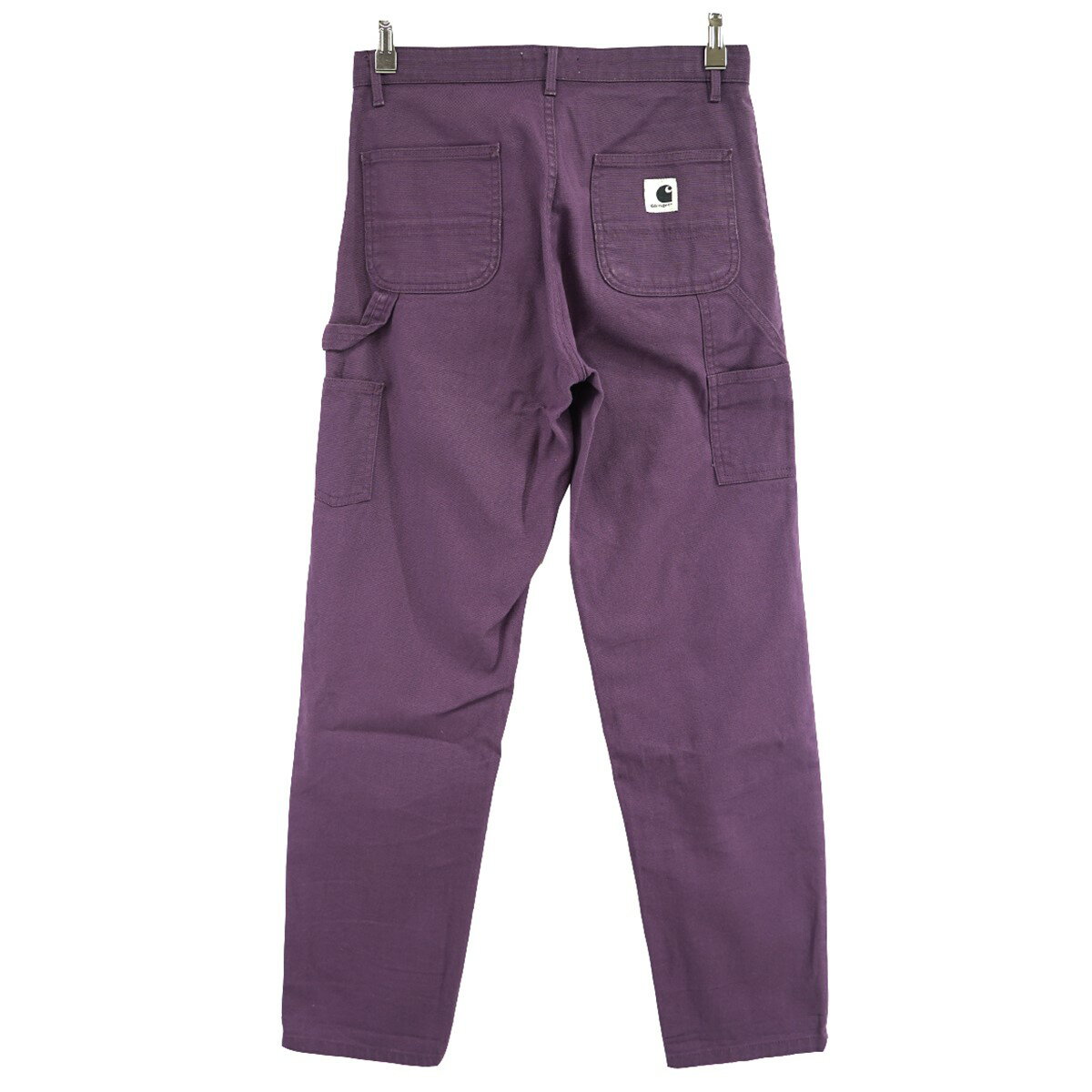 【中古】CARHARTT WIPW’ PIERCE PANT RW BOYFRIEND ウィメンズ ロゴ ペインター ピアス パンツ パープル サイズ:26【価...