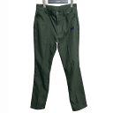 【中古】Needles Slim Jean - Poly Twill ポリエステルツイルスリムシルエットパンツ JO207 グリーン サイズ:S 【040525】(ニードルス)
