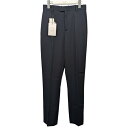 【中古】BOTTEGA VENETA UNIFORMスラックス 800350 ネイビー サイズ:34 【040525】(ボッテガヴェネタ)