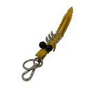 【中古】FENDI ワニ キーリング イエロー 【050525】(フェンディ)