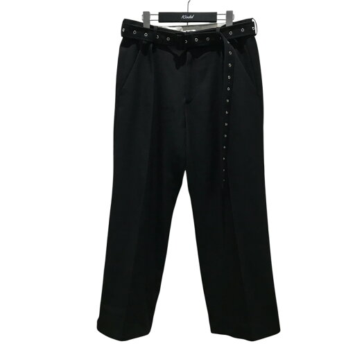 【中古】rokh×H&M ベルテッドパンツ ブラック サイズ:48 【050525】(ロク×エイチアンドエム) 【中古】rokh×H&M ベルテッドパンツ ブラック サイズ:48 【050525】(ロク×エイチアンドエム)