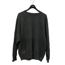【中古】WTAPS SIGN 01 SWEATER CTPL トレーナー 242ATDT-CSM16 グレー サイズ:01 【060525】(ダブルタップス)