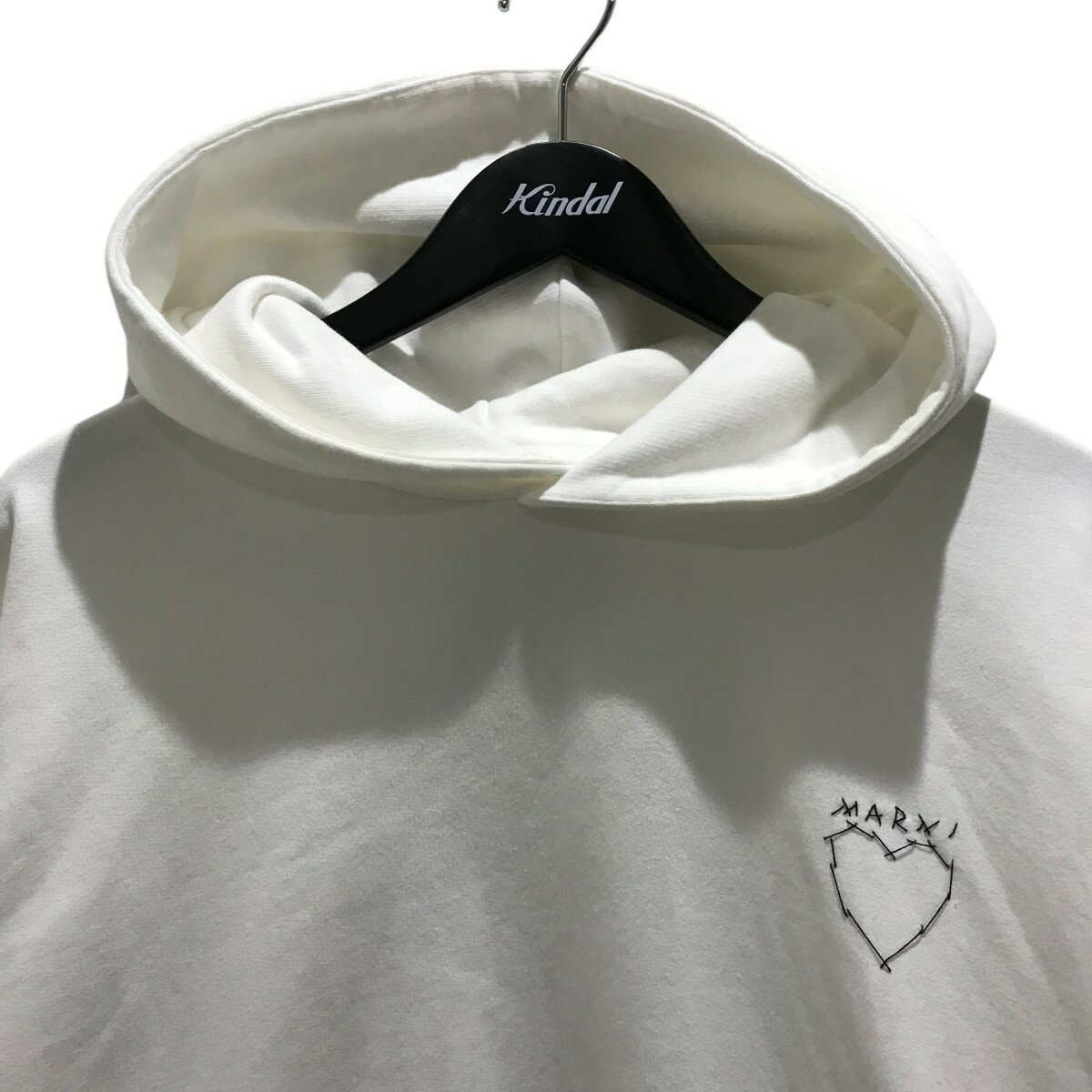 【中古】MARNI　【ドロップショルダーパーカー】 プリントフーディー FUMU00675P ホワイト サイズ：46 【060525】（マルニ）