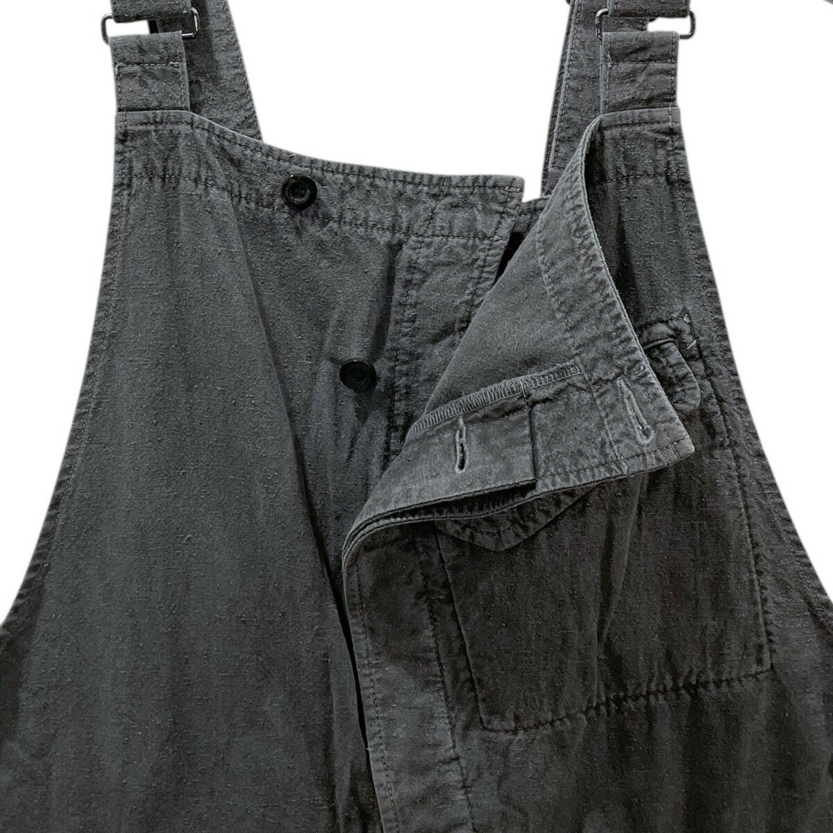 【中古】OUTILオーバーオール PANTALON SAIX グレー サイズ：2【価格見直し】