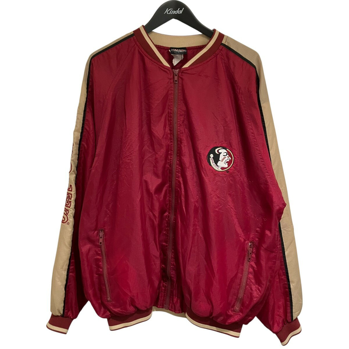 【中古】CHAMPS 「90S」 ZIPブルゾン レッド サイズ:なし 【070525】(チャンプス)