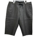 【中古】HUGO レザーパンツ ダークブラウン サイズ:52 【070525】(ヒューゴ)(4)