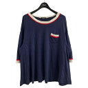 【中古】UNDERCOVER 半袖Tシャツ ネイビー サイズ:2 【070525】(アンダーカバー)