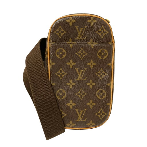 【中古】LOUIS VUITTON ポシェットガンジュ ボディバッグ M51870 ブラウン 【080525】(ルイヴィトン) 【中古】LOUIS VUITTON ポシェットガンジュ ボディバッグ M51870 ブラウン 【080525】(ルイヴィトン)