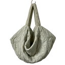 【中古】LEMAIRE WADDED LARGE TOTE BAG ボストンバッグ BG295 LF726 アイボリー 【080525】(ルメール)