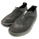 【中古】pgガーデンモック2 ローカットスニーカー 222PG0026 ブラック サイズ:SIZE 41【価格見直し】