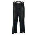 【中古】RED CARD×FRAY ID デニムパンツ FWFP241802 ブラック サイズ:1 【100525】(レッドカード×フレイアイディー)