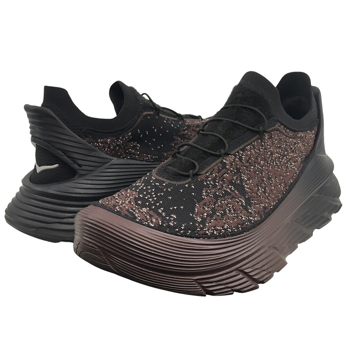 【中古】HOKAONEONERESTORE CHUKKA PARIA FARZANEH 1169090-CHO パリアファルザネ × ホカ リストア チャッカ チョコレート チョコレート サイズ:29CM【価格見直し】