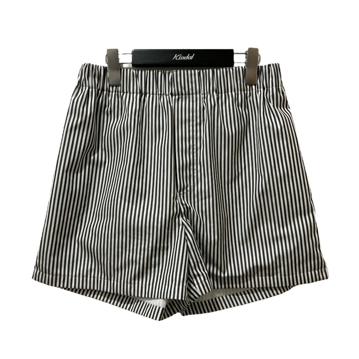 【中古】Gypsohila Handsome Pants ストライプ ハーフパンツ GPR-310 グレー×ホワイト サイズ:F 【100525】(ジプソフィア)