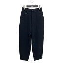 【中古】COMME des GARCONS 70s ウールパンツ P08024 ネイビー サイズ:M 【100525】(コムデギャルソン)