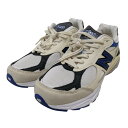 【中古】NEW BALANCEスニーカー アイボリー サイズ:27cm【価格見直し】