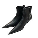 【中古】BALENCIAGAショートブーツ 531751 ブラック サイズ:38【価格見直し】