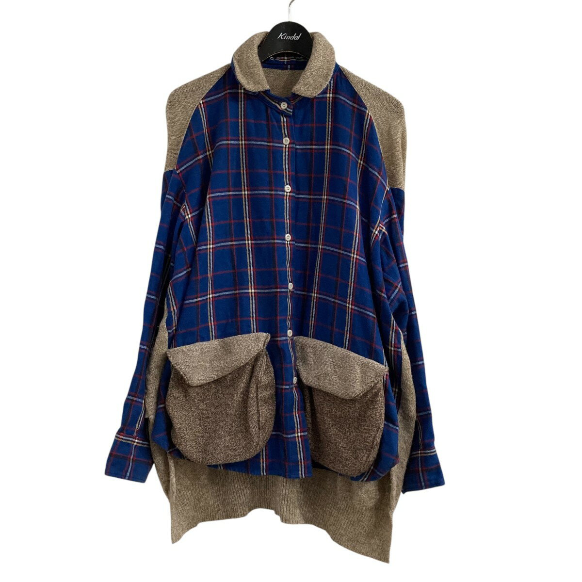 【中古】tsumori chisatoドッキングシャツ TC33FJ091 ブルー サイズ：2【価格