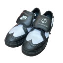 【中古】NIKE×peaceminusoneスニーカー DH2482-101 ホワイト×ブラック サイズ:27.5【価格見直し】
