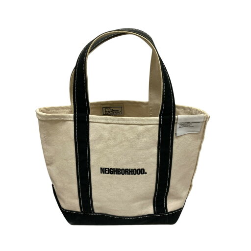 【中古】NEIGHBORHOOD×L.L.Bean トートバッグ #112635 アイボリー サイズ:ONESIZE 【100525】(ネイバーフッド×エルエルビーン) 【中古】NEIGHBORHOOD×L.L.Bean トートバッグ #112635 アイボリー サイズ:ONESIZE 【100525】(ネイバーフッド×エルエルビーン)