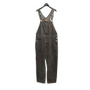 【中古】Levis USED加工オーバーオール 79107-0006 ブラック サイズ:M 【100525】(リーバイス)