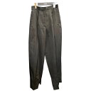 【中古】ETRE TOKYO ステッチヘムサテンパンツ 1220520056-0 ブラック サイズ:M 【100525】(エトレトウキョウ)