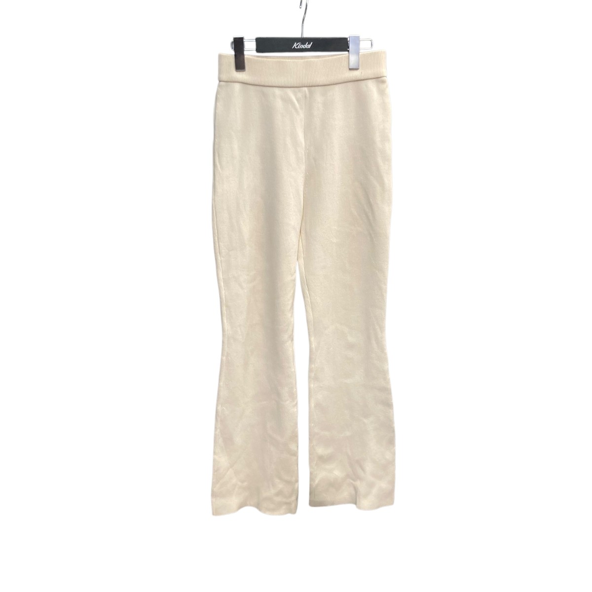 【中古】MUSEニットパンツ 22-030-500-4240-3-0 アイボリー サイズ:36【価格見直し】