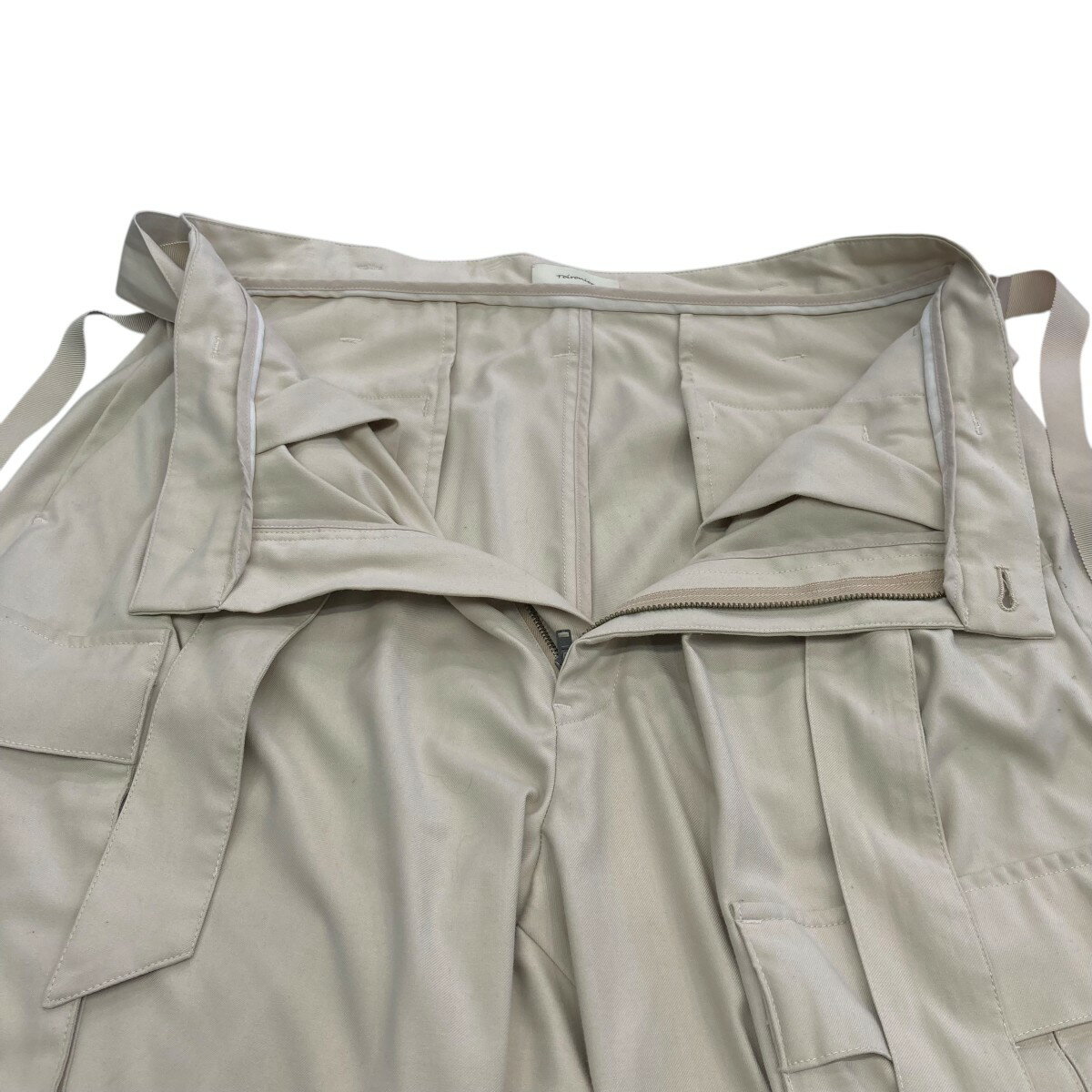 【中古】Toironierカーゴパンツ 60290001 ベージュ サイズ：FREE【価格見直し】