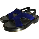 【中古】ADIEV サンダル ブルー×ブラック サイズ:40 【110525】(アデュー)