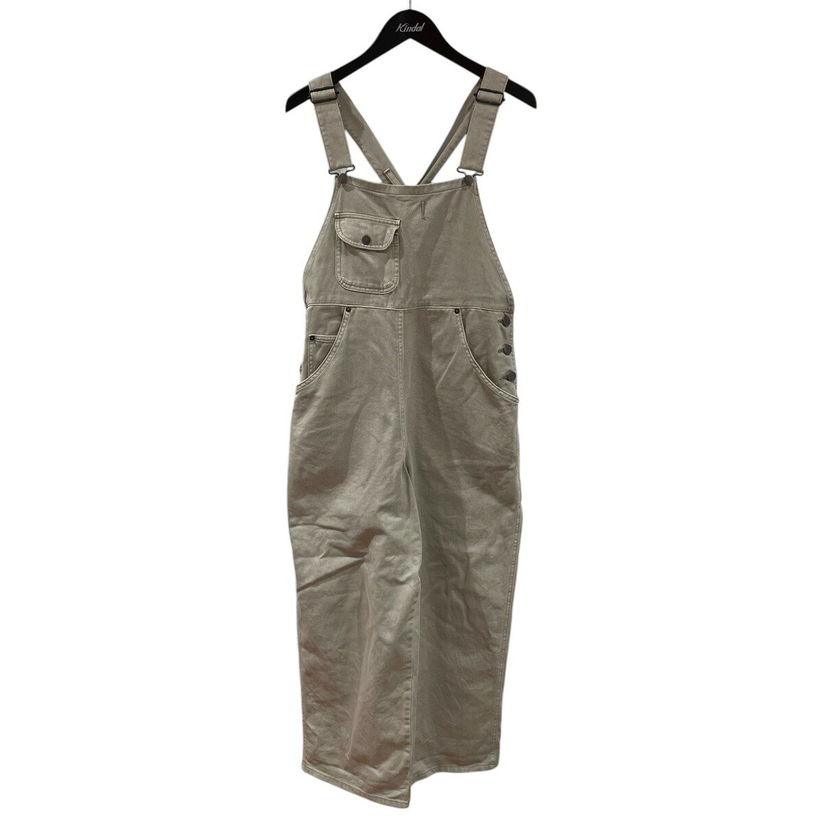 【中古】CONES BOSS REMAKE OVERALL オーバーオール 0124208910400 ベージュ サイズ:SIZE 24 【100525】(コーンズボス)