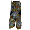 【中古】sea Enora Pants 総柄ナイロンパンツ PF21 12151 マルチカラー サイズ:XS 【100525】(シー)