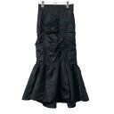 【中古】DOUBLE STANDARD CLOTHINGナイロンマーメイドスカート マーメイドスカート ブラック サイズ:38【価格見直し】(4)
