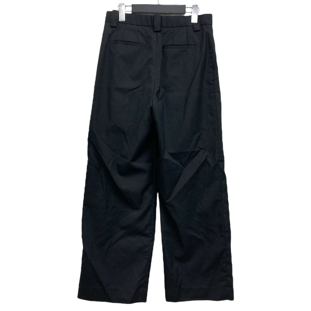 【中古】OF ALL FORM　WOOL BLEND CHINOS スラックス ブラック サイズ：Free 【110525】（オフ）