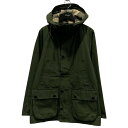 【中古】Barbour SL BEDALE HOODED CASUAL フーデッドジャケット 1802263 グリーン サイズ:34 【110525】(バーブァ...