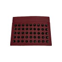 【中古】Christian Louboutin スタッズ レザーカードケース レッド 【120525】(クリスチャンルブタン)(4)