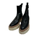 【中古】STELLA McCARTNEY EMILIE サイドゴアブーツ ブラック サイズ:36 【120525】(ステラマッカートニー)(4)