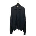 【中古】ULTERIOR 24SS 別注 feets ニットポロシャツ ULKW16-HA164-FS ブラック サイズ:3 【130525】(アルテリア)