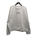 【中古】JIL SANDER+ スウェット JPUU707532 ホワイト サイズ:XXL 【130525】(ジルサンダープラス)