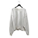 【中古】YOKEトレーナー YK19SS0028CS ホワイト サイズ:M【価格見直し】