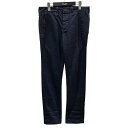 【中古】RRL チノパンツ ネイビー サイズ:W29 L30 【140525】(ダブルアールエル)