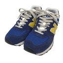 【中古】NEW BALANCE スニーカー ML574OR2 ブルー・イエロー サイズ:26cm 【140525】(ニューバランス)(4)