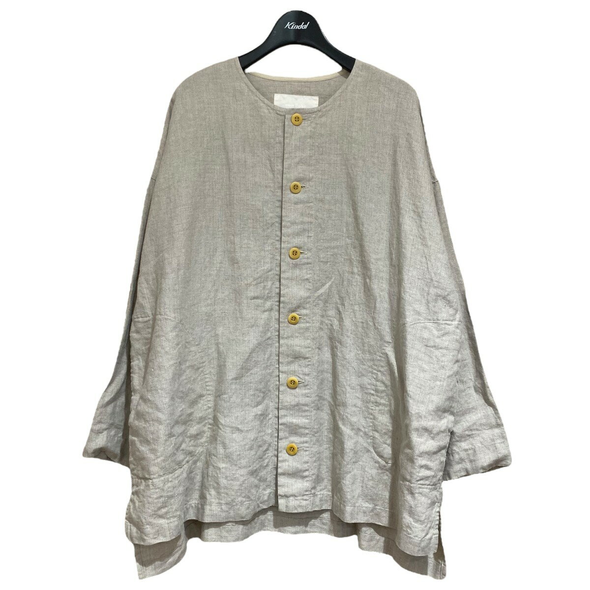 80's ノーカラーリネン シャツジャケット 楽天市場】ノーカラーシャツ（コート・ジャケット｜レディース