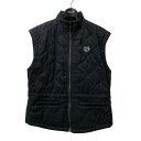 【中古】WAAC ナイロンジップベスト WWVAW23704 ブラック サイズ:1 【140525】(ワック)