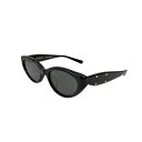 【中古】Maison Margiela×GENTLE MONSTER サングラス ブラック サイズ:55□21-145 【140525】(メゾンマルジェラ×ジェントルモンスター)