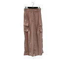 【中古】SATORU SASAKI 「WIDE-BELT CARGO PANTS」 ワイドベルトカーゴパンツ ピンク サイズ:SIZE 1 【140525】(サ...