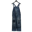 【中古】WORLD WORKERS DENIM WH LABO Vintage Remake Over All デニムオーバーオール WW502K インディゴ ...