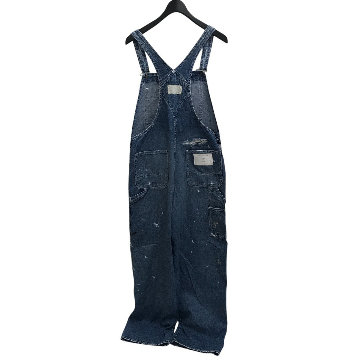 【中古】WORLD WORKERSDENIM WH LABO Vintage Remake Over All デニムオーバーオール WW502K インディゴ サイズ：L【価格見直し】