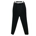 【中古】ENFOLD TRダブルクロス タック アンクルトラウザー パンツ 300AS631-4270 ブラック サイズ:36 【140525】(エンフォルド)
