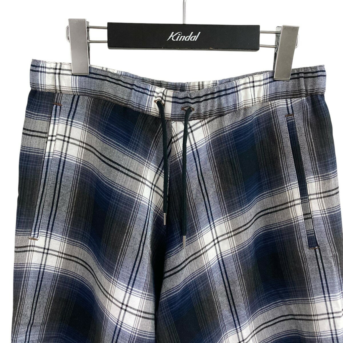 【中古】sulvam　チェックハーフパンツ グレー×マルチカラー サイズ：S 【140525】（サルバム）