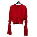 【中古】AKIRA NAKA Fidelia knit PO RE ニット AP2244-RE レッド サイズ:2 【140525】(アキラナカ)